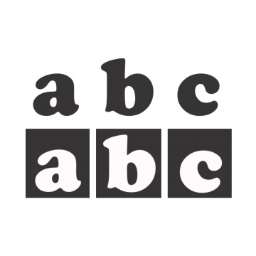 Lowercase Alphabet